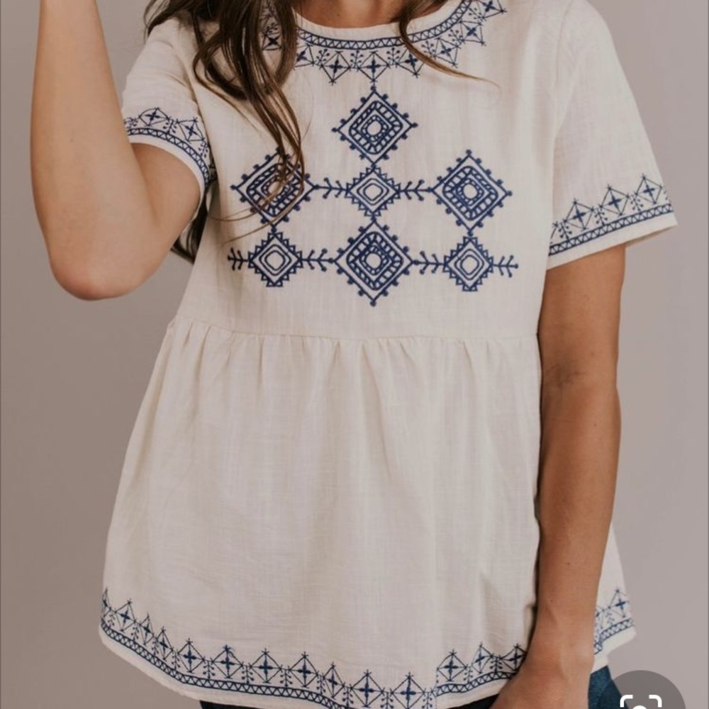 Ferdinand Embroidered Blouse